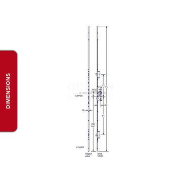 Premier 3000 Multipoint Lock 56-709